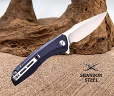 Civivi Backlash Black G10 Handle Linerlock Folding 9Cr18MoV Pocket Knife - C801C