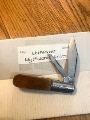 REAL DEAL, "OLD MINTY" REMINGTON BARLOW