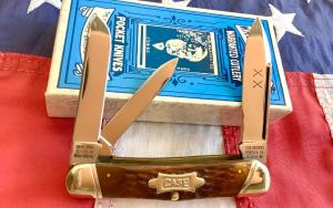 Case xx 1990 Whittler (MDL# 630109) w/ Brownish Bone Handles -NOS in M/NM Condition