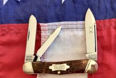 Case xx 1990 Whittler (MDL# 630109) w/ Brownish Bone Handles -NOS in M/NM Condition