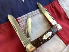 Case xx 1990 Whittler (MDL# 630109) w/ Brownish Bone Handles -NOS in M/NM Condition