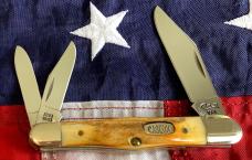 Case xx 1999 Whittler (5383 WHSS) Knife with Nice Stag Handles --NOS