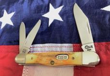Case xx 1999 Whittler (5383 WHSS) Knife with Nice Stag Handles --NOS