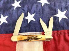 Case xx 1999 Whittler (5383 WHSS) Knife with Nice Stag Handles --NOS