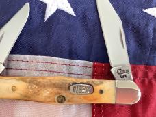 Case xx 1999 Whittler (5383 WHSS) Knife with Nice Stag Handles --NOS