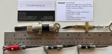 Mini Keychain Switchblade Knife Group, Knives And Comb