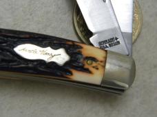 Schrade + USA 885UH Uncle Henry Staglon King Ranch Stockman Knife