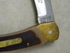 Schrade USA 7-OT Delrin 75th Anniv. Old Timer Bearhead Lockback Knife