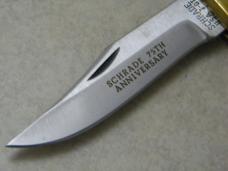 Schrade USA 7-OT Delrin 75th Anniv. Old Timer Bearhead Lockback Knife