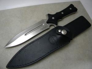 Gil Hibben GH5059 Custom Fixed Blade Legacy Boot Knife w/Leather Sheath