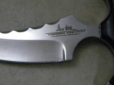 Gil Hibben GH5083 Custom Fixed Blade Push Dagger Knife w/Leather Sheath