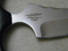 Gil Hibben GH5083 Custom Fixed Blade Push Dagger Knife w/Leather Sheath