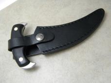 Gil Hibben GH5083 Custom Fixed Blade Push Dagger Knife w/Leather Sheath