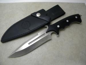 Gil Hibben GH5027 Custom Suvivor Bowie Knife w/Leather Sheath