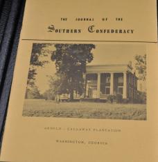 Lot Of Southern Side Civil War Papers Journals That Date To The 1970's