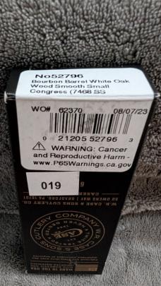 Case XX Bourbon Barrel Small Congress Scrolled - Limited - SFO