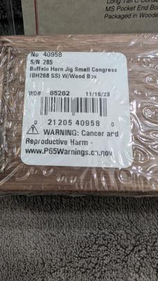 Case XX Small Congress Buffalo Horn - Limited CaseKnives.com Exclusive