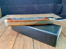 Marbles MSA Gladstone MI (Dave Shirley) Trapper Brown Italian Jigged Bone 2002 