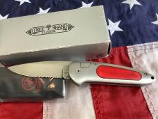 Boker Auto approx 4+” in length. Push button open instantly with purpose