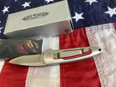 Boker Auto approx 4+” in length. Push button open instantly with purpose