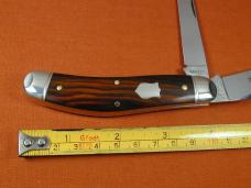 Great Eastern Cutlery GEC Smooth Cocobolo Wood Bayou Trapper Knife NIT Made in USA 888225