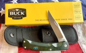Nice 2010 Buck 110 Folding Hunter with Synthetic Handles -NOS in Orig box