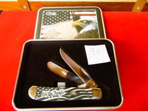 2001 CASE XX 6207 MINI TRAPPER WE THE PEOPLE WITH TIN MINT PRE-OWNED NEVER USED 