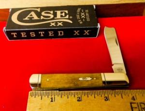 2024 CASE XX 61005RAZ ANTIQUE BONE APPROX. 3-7/8" WITH BOX MINT