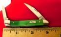 2021 CASE XX 62109W MINI COPPERHEAD SMOOTH GREEN BONE NEVER USED