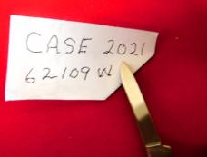 2021 CASE XX 62109W MINI COPPERHEAD SMOOTH GREEN BONE NEVER USED