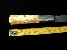 New York Knife Co Smooth Appaloosa Bone Matteawan Barlow Knife By Cooper Cutlery M1506LAS USA Made 