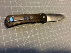 Wells (Wells Blade Works) custom Linerlock Folder