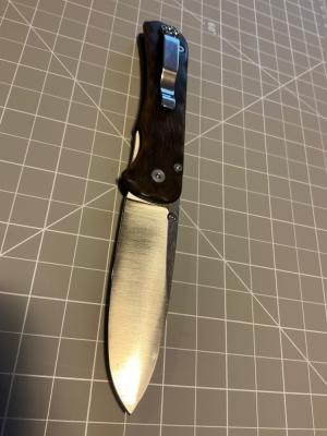 Wells (Wells Blade Works) custom Linerlock Folder