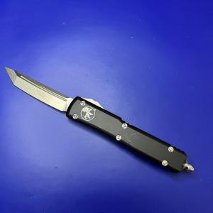 Microtech Ultratech T/E OTF Automatic Knife Black Aluminum 233-4