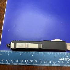 Microtech Ultratech T/E OTF Automatic Knife Black Aluminum 233-4