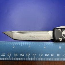 Microtech Ultratech T/E OTF Automatic Knife Black Aluminum 233-4