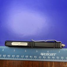 Microtech Ultratech T/E OTF Automatic Knife Black Aluminum 233-4
