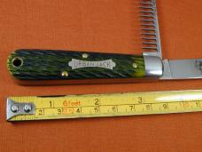 Great Eastern Cutlery GEC Spring Green Jigged Bone Urban Jack Knife 1 of 695 Made in USA 152221