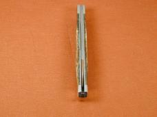 Titusville Cutlery Lone Wolf Gray Giraffe Bone Lexingtonian Coffin Jack Knife Rare 1 of 7 COA USA