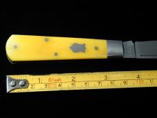 Beaver Falls Cutlery Co Smooth Yellow Bone Jack Knife NIT from Cooper Cutlery Made in USA YSB