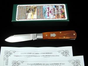 Beaver Falls Cutlery Co Smooth Antique Bone Jack Knife NIT from Cooper Cutlery Made in USA ABS