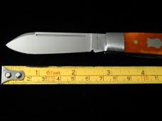 Beaver Falls Cutlery Co Smooth Antique Bone Jack Knife NIT from Cooper Cutlery Made in USA ABS