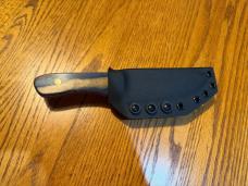 Hand Crafted Bonehead Hunting Knife w/Adjustable Kydex Sheath Made in USA