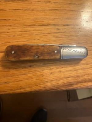 OLD USED WINCHESTER BONE BARLOW