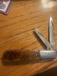 OLD USED WINCHESTER BONE BARLOW