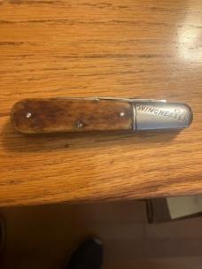 OLD USED WINCHESTER BONE BARLOW