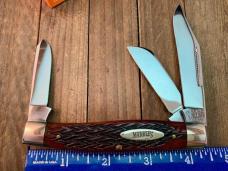 Marbles MSA Gladstone MI (Dave Shirley) Stockman Brown Italian Jigged Bone 2001