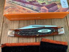 Marbles MSA Gladstone MI (Dave Shirley) Stockman Brown Italian Jigged Bone 2001