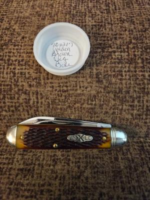 Gec 78 Golden Brown Jigged Bone 