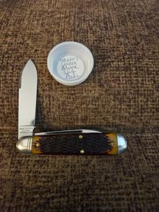Gec 78 Golden Brown Jigged Bone 